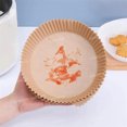 thumbnail image 5 of 50/100Pcs Air Fryer Disposable Paper Non-Stick Airfryer Baking Papers Round Air-Fryer Paper Liners Paper Kitchen Accessories, 5 of 5