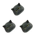 thumbnail image 1 of Cojín de peluche de gato negro Vogacara, 1 of 6