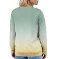 thumbnail image 5 of Cardigan Sweaters for Women Casual Button Down V Neck Knit Cardigans Sweater Fall Floral Print Boho Long Sleeve Clothe, 2XL, 5 of 5