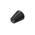 thumbnail image 4 of 20x23mm Drawer Knobs Aluminum Alloy Wardrobe Door Pull Handles Black 12 Pack, 4 of 6