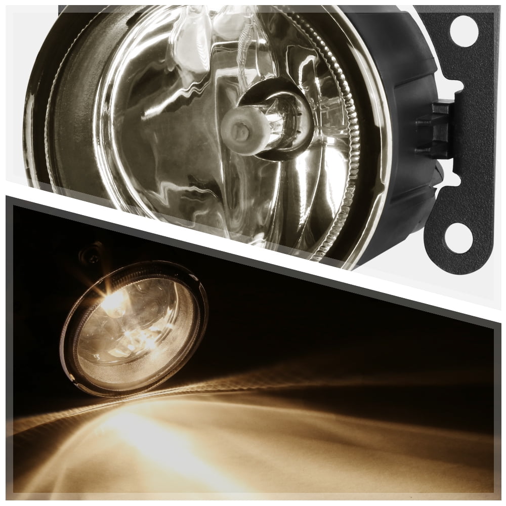 DNA Motoring For 10-15 Mitsubishi Outlander Sport RVR Smoked Lens Fog Light Lamps Pair w/Wiring+Switch