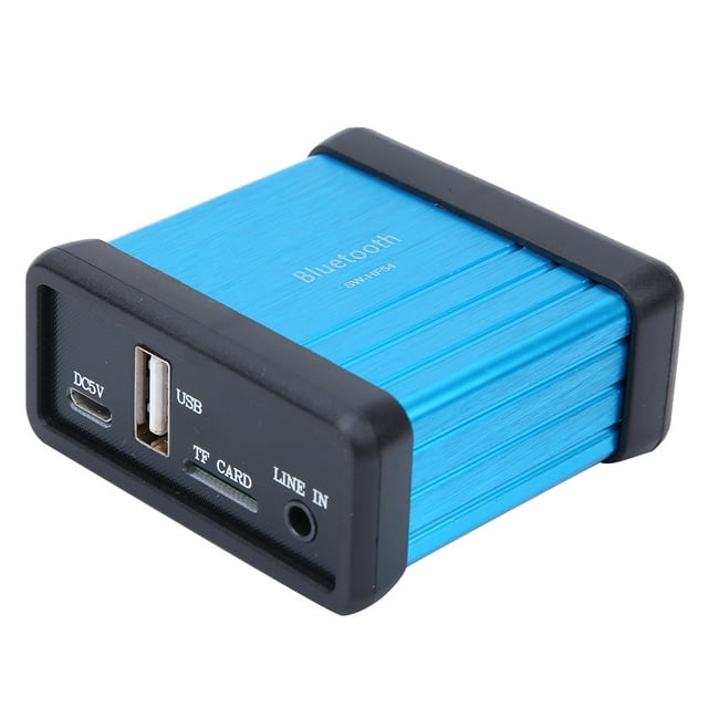 Boîte Récepteur Audio Sans Fil Récepteur Audio Décodeur HF54 Préamplificateur Boîte Récepteur Audio Compatible avec Carte TF Décodage USB Lecture avec Télécommande