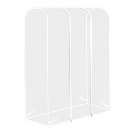 GOOHOCHY Garment Rack Cover Garment Stand Protective Cover Clothes Rack Cover for Home
