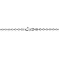 thumbnail image 4 of 14K White Gold chain Cable 16 in 3.2 mm WG 3.2mm, 4 of 5