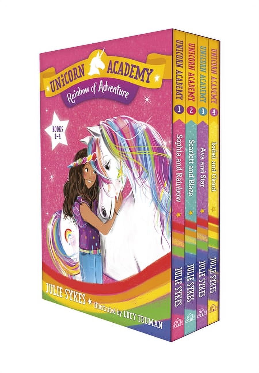 Unicorn Academy Unicorn Academy: Rainbow of Adventure Boxed Set (Books 1-4), (Paperback)