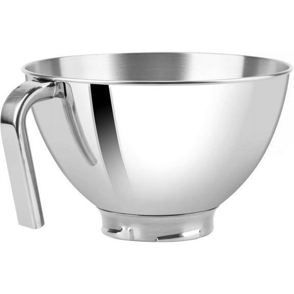 3 Quart Stainless Bowl for Kitchen Aid Mixing,Stainless Steel Bowl Compatible with Kitchenaid Mixer 4.5/5QT,Not compatible with KitchenAid Artisan Mini 3.5QT