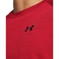 thumbnail image 2 of Camiseta Under Armour para hombre con textura tecnológica, manga corta, rojo/negro, 2 of 4