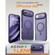 thumbnail image 2 of Funda de teléfono TOCOL para iPhone 17 Air de 6.5 pulgadas con MagSafe Purple, 2 of 7