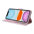 thumbnail image 6 of Wallet Case for iPhone 11 with RFID Blocking Credit Card Slots Holder, Cute Patterned Gold Brushing Magnetic Flip Kickstand Wrist Strap Cover For iPhone 11, Rural Rose, 6 of 8