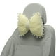 thumbnail image 1 of Almohada para la Cabeza del Automóvil Unique Bargains, Soporte Ergonómico y Cómodo para el Cuello, Almohada de Felpa de Espuma Viscoelástica, Amarillo, 2 Pcs, 1 of 7