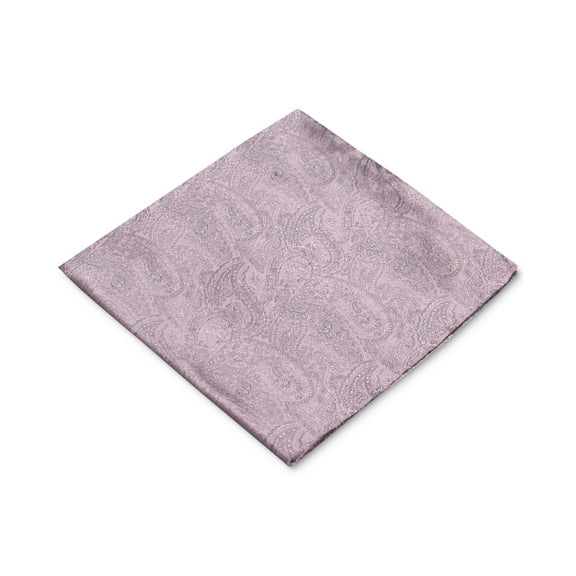 Ryan Seacrest Distinction Men's Alloa Paisley Silk Pocket Square Pink Size Regular