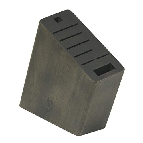 Shun DM0839 Angled Knife Block, Brown