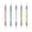 A, variant on 5 Pcs Silicone Nail Tools Dual Tipped Nail Art Sculpture Pen Rhinestone Nail Polish Carving Pen Rubber Tip Nail Brushes for Mirror Powder Sculpting Sticker Transfer, DIY Home Salon Nail Art Supplies