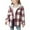 C-Red809, variant on DHFJKG Boys Girls Hooded Plaid Jacket Long Sleeve Loose Fit Button Down Shirt Jackets For Kid 3-13 Years Old Winter Comfort Outerwear