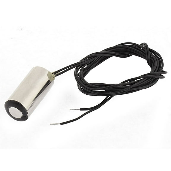 DC 5V 0.08A 50g 1.1Lb Holding Force Cylindrical Solenoid Electromagnet