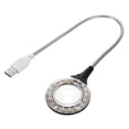 thumbnail image 3 of Wosthever Lámpara de con enchufe USB, luz LED portátil plegable libremente, luz de escritorio suave, ahorro de energía, protección Iluminación y accesorios No.01, 3 of 6