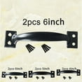 thumbnail image 3 of 2PC Barn Door Handle Gate Handle Pull for Sliding Barn Doors Gates Garages Sheds, 3 of 5