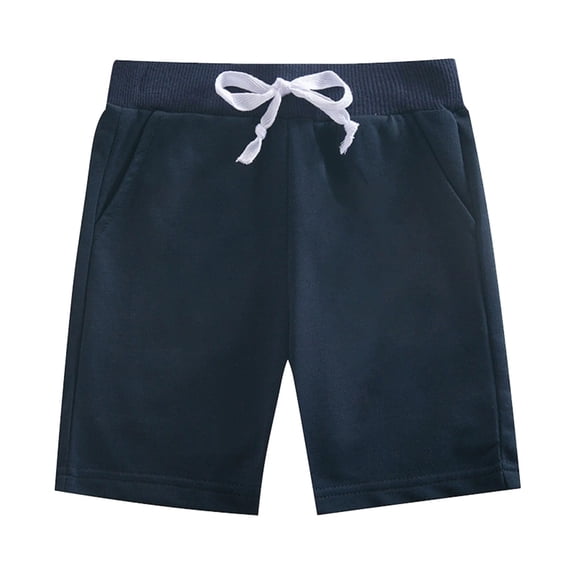 VUHXZWAF Boys Shorts Elastic Waist Shorts Basketball Breathable Loose Pants with Pockets Size 6-7 Years