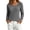 Gray, variant on Pink Blouses for Women Long sleeve Crew Neck Loose Fit Tops Basic Tee Fashion Womens Tops S