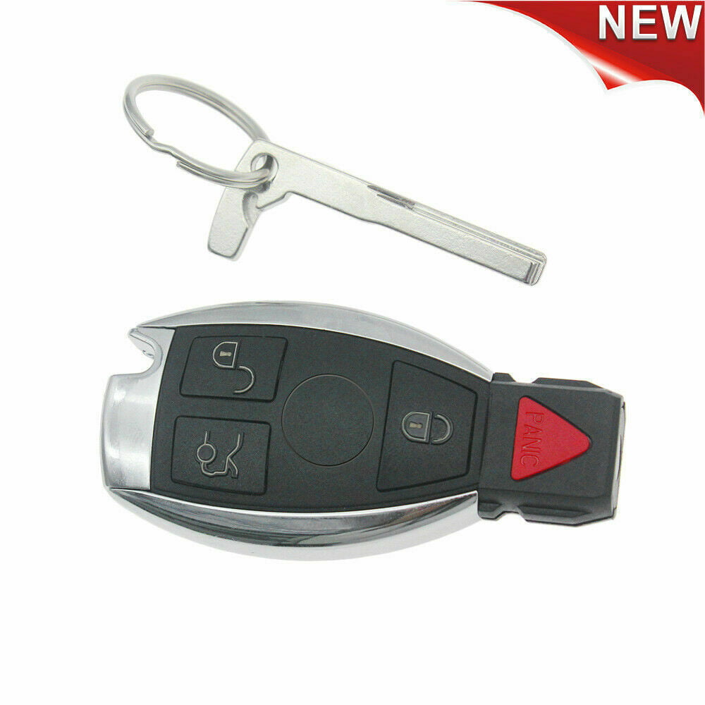 Keyless Entry Remote Car Key Fob Replacement for Mercedes-Benz IYZ3317 4BTN Best 