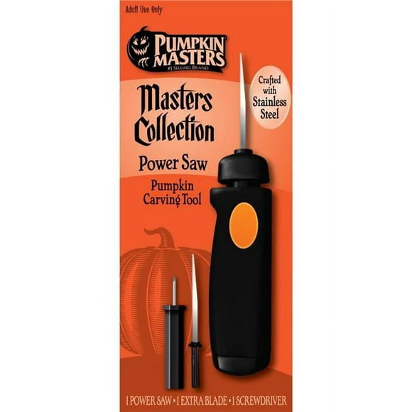 Pumpkin Masters 9080716 Power Saw Carving Kit - Pack of 12