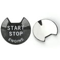 thumbnail image 3 of Carbon Fiber Engine Start Stop Button Trim Ignition Starter Cover Fit for Nissan Sunny, 3 of 14
