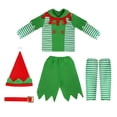 thumbnail image 3 of Conjunto de disfraz de navideño perfecl para niños traje navideño actuación escenario Año Nuevo, 3 of 8