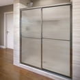 thumbnail image 2 of Basco Deluxe 40'' x 68'' Framed Bypass Sliding Shower Door, 2 of 7