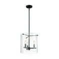 thumbnail image 3 of 60/7287-Nuvo Lighting-Bransel-3 Light Pendant in Transitional Style-11.75 Inches Wide by 12.88 Inches High-Matte Black Finish, 3 of 4
