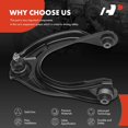 thumbnail image 6 of A-Premium Front Right Upper Control Arm with Ball Joint, Compatible with Honda Accord Crosstour 2010-2011, Crosstour 2012-2015, 6 of 9