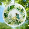 thumbnail image 5 of Meggemo 3.15 Inch Easter Jesus Hanging Ornament Religious Themed Easter Decorations For Home Tree Doorway Festive Accent, 5 of 6