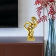 thumbnail image 3 of , escultura artística abstracta, estatuilla decorativa, adorno de mesa de resina para oficina, chimenea, estantería, regalo de decoración Estilo C, 3 of 6
