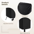 thumbnail image 3 of 2 Pack 210D Speaker Covers, Protective Covers for 15" PA Speaker, Weatherproof Dustproof Outdoor Equipment Protection, 3 of 5