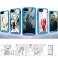 thumbnail image 5 of Case Compatible with iPhone SE, iPhone 8 Case, iPhone 7/ 6s/6 Case with Tempered Glass Screen Protector [2 Pack], Full-Body Shockproof Hybrid Phone Cover Case for iPhone SE/8/7/6s/6, 5 of 8