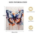thumbnail image 2 of Nawypu  Butterfly Aesthetic Canvas Wall Art Purple Butterfly Colorful Animals Wall Art Prints  For Home Decor Room Decor, 2 of 5