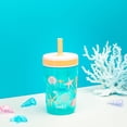 thumbnail image 2 of Set de vasos Kelso de Zak Designs, 450 ml (conchas) con pajita para niños, 2 of 9