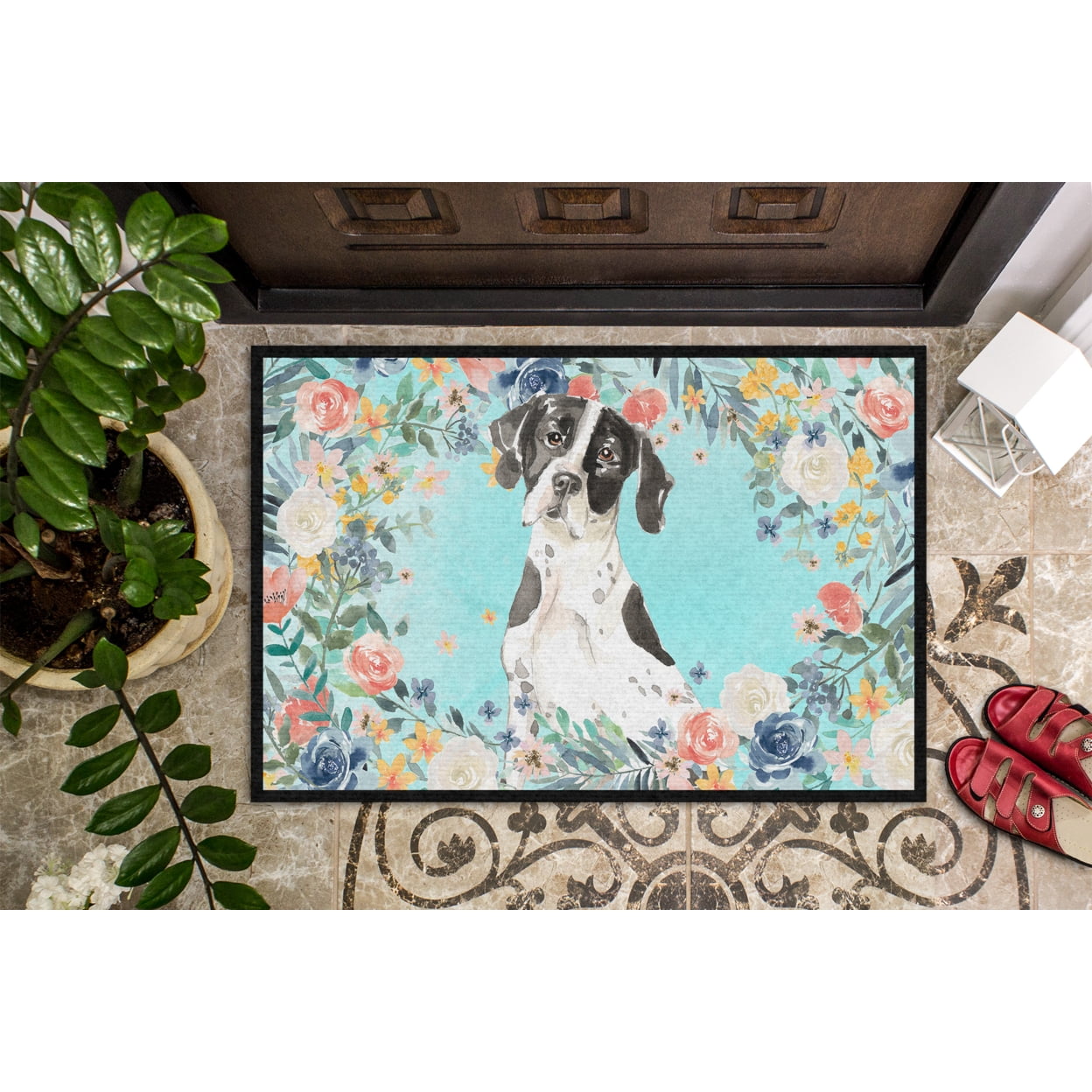 English Pointer Door Mat