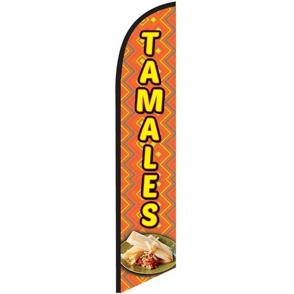 Tamales Feather Banner Swooper Flag, Replacement Flag Only