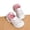 White and Pink, variant on 1 Pairs Garden Shoes, Unisex Adult, Dual-Purpose Slippers and Sandals,DIY,Soft and wear-Resistant