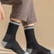 thumbnail image 5 of Calcetines de invierno para hombre, de forro polar de color, cálidos, desodorantes y absorbentes del sudor, de poliéster y algodón., 5 of 5
