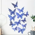 thumbnail image 4 of 12 Pcs Butterfly Decorations,3 Sizes 3 Styles,Exquisite 3D Butterfly Wall Decor,Butterfly Party Birthday Decorations,Butterflies for Crafts,Removable Wall Stickers Room Decor, 4 of 6