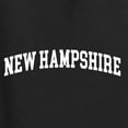 thumbnail image 6 of Wild Bobby State of New Hampshire College Style Unisex Hoodie Sweatshirt, 6 of 6