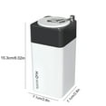 thumbnail image 3 of Yhmxh Home Essentials Home Accessories USB Humidifier With Light ,Quiet Cool Mist Humidifier For Bedroom And Office ,Plants, Easy To Clean House Essentials for Home Room, 3 of 7