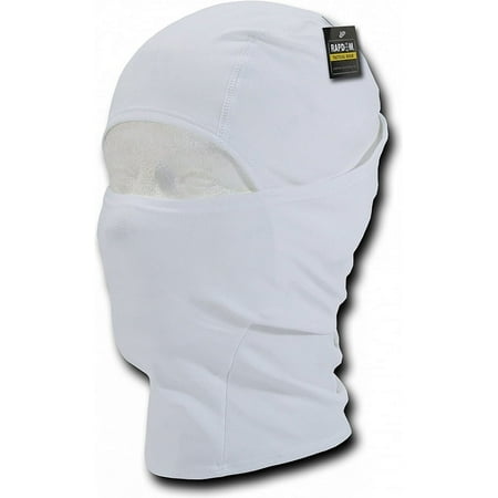 RapDom Convertible Balaclava Mens Face Mask [White]