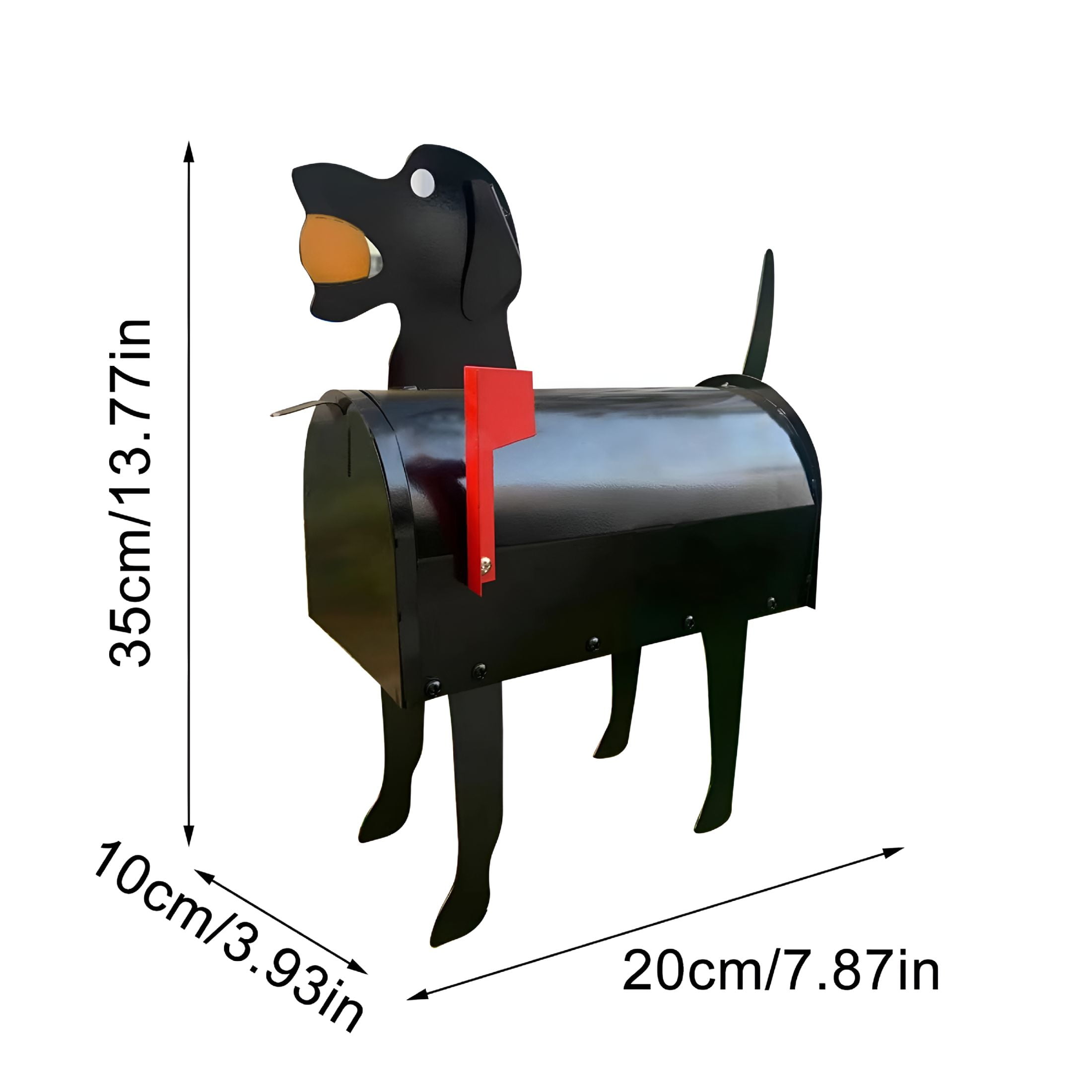 ACDANC Farm Animal Mailboxes Mailboxes For Outside Wall Mount Large Mailboxes For Outside Mailboxes And Accessories Suitable For Farm Outdoor Yard Decoration