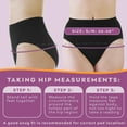thumbnail image 3 of Wearever Women's Incontinence Underwear, Smooth and Silky Bladder Control Briefs, Washable Seamless Panties, 3-Pack, 3 of 11