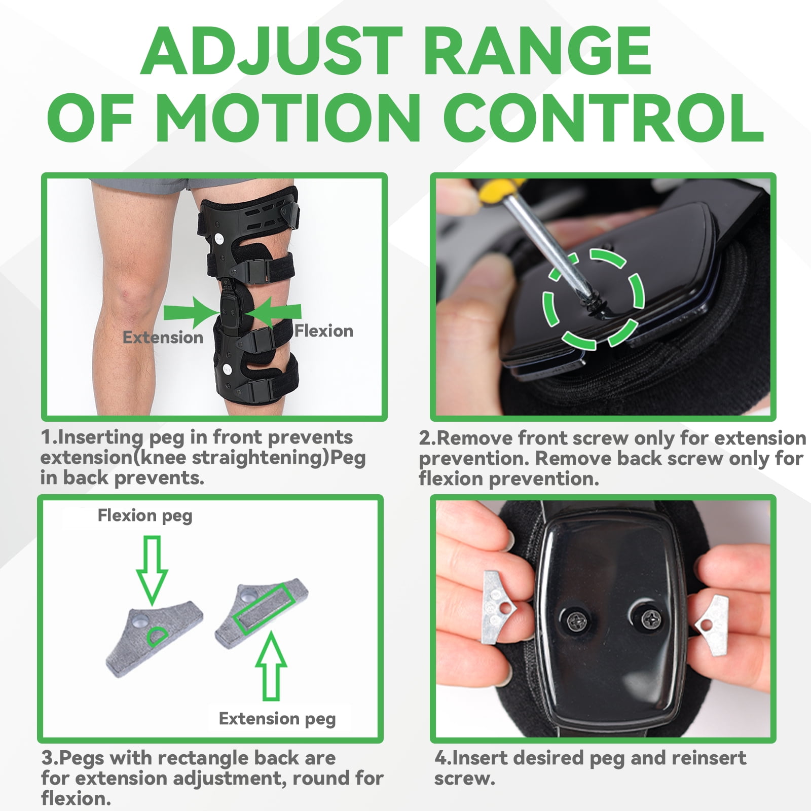 Orthomen Unloader Knee Brace for Osteoarthritis & Preventive Protection Joint Pain (Lateral-Left)