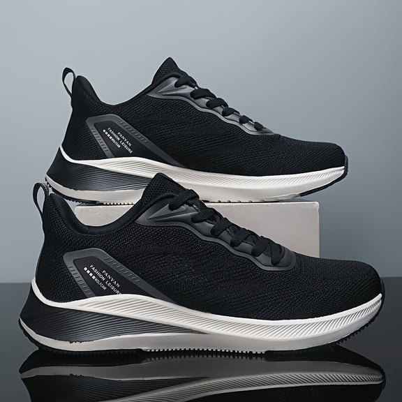 2026 New Panyan Wolfcaw Men's Breathable Mesh Sneakers - Shock-Absorbing Running & Casual Footwear with Lace-Up Closure Durable