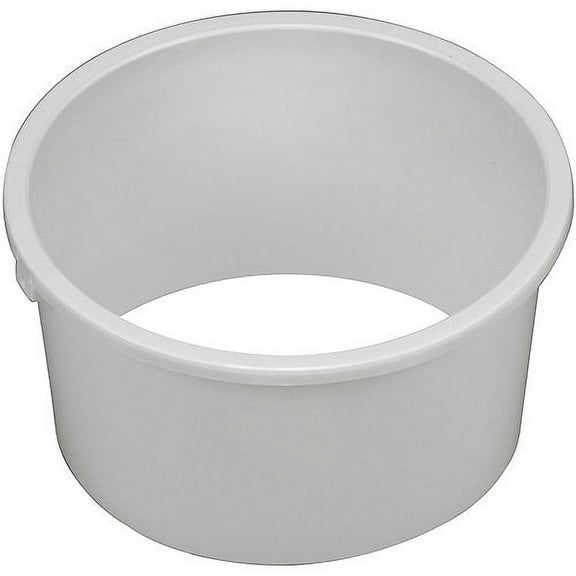 DMI Universal Replacement Commode Splash Guard, White, 0.4lb, FSA HSA Eligible, 12” x 1.5” x 6.6”, Circumference - 33” (Near Base)