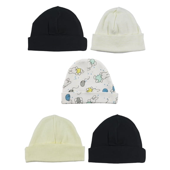 Bambini Beanie Baby Caps (Pack of 5)